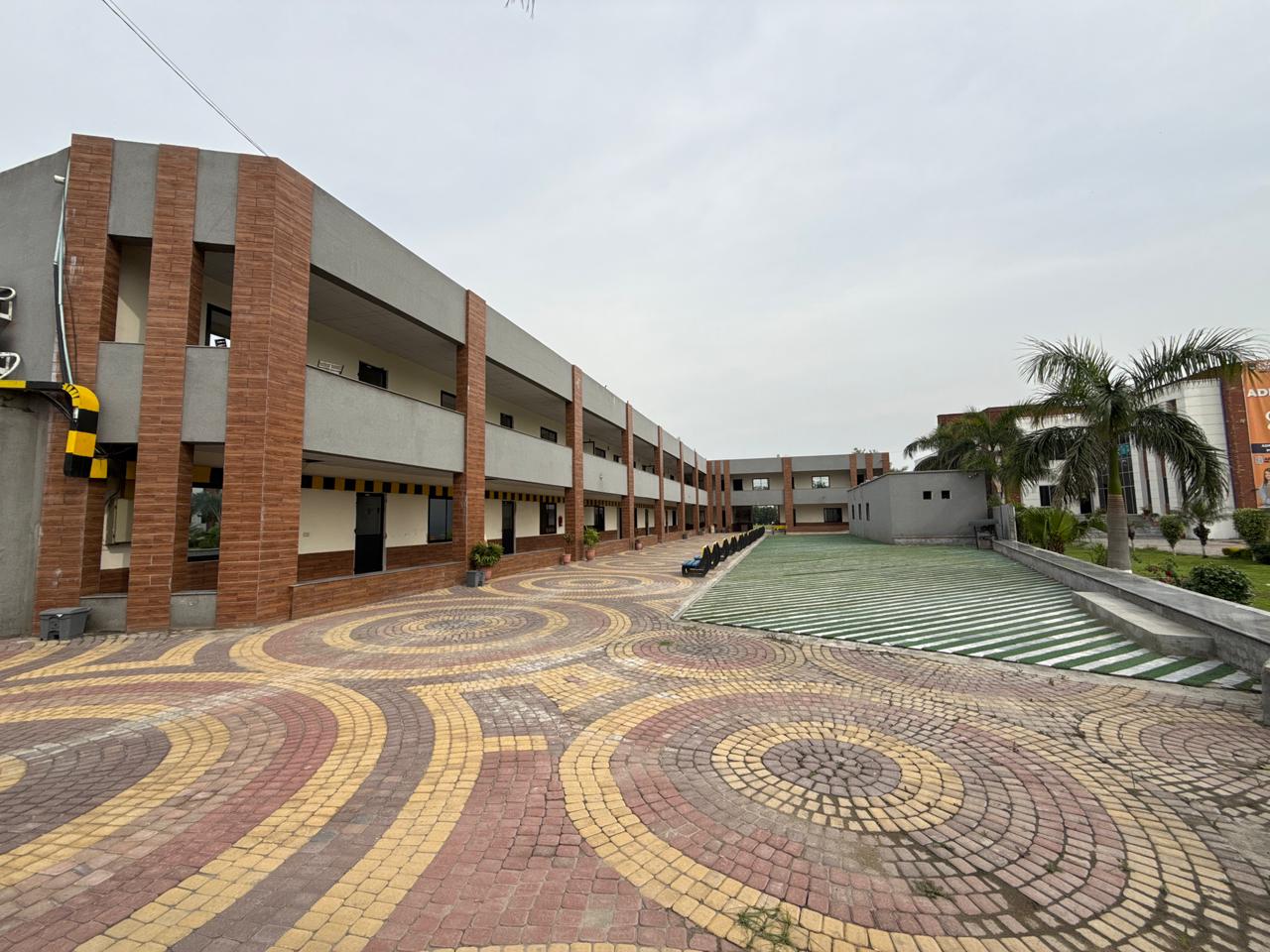 IISAT University main building facade, Gujranwala